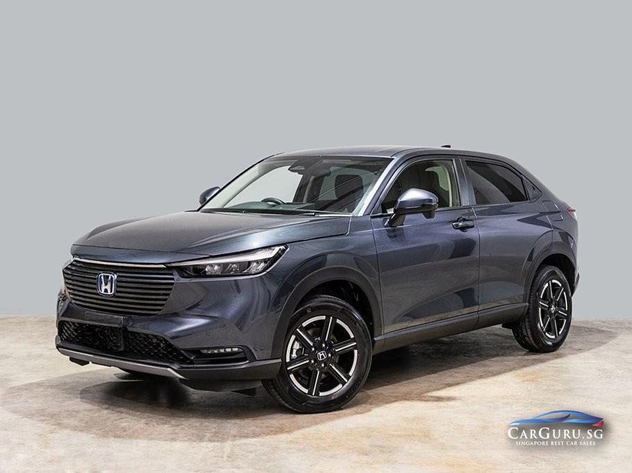 NEW CAR Honda Vezel Hybrid 1.5G Sensing SUV New Hybrid Facelift Ready Stock Guaranteed 1 Bid COE Singapore New Car Honda Vezel CarGuru